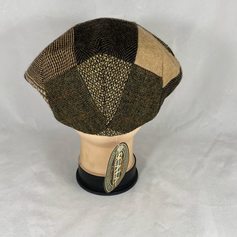 Scala Flat Cap Classic Patchwork Pattern NWT NWT - image 4